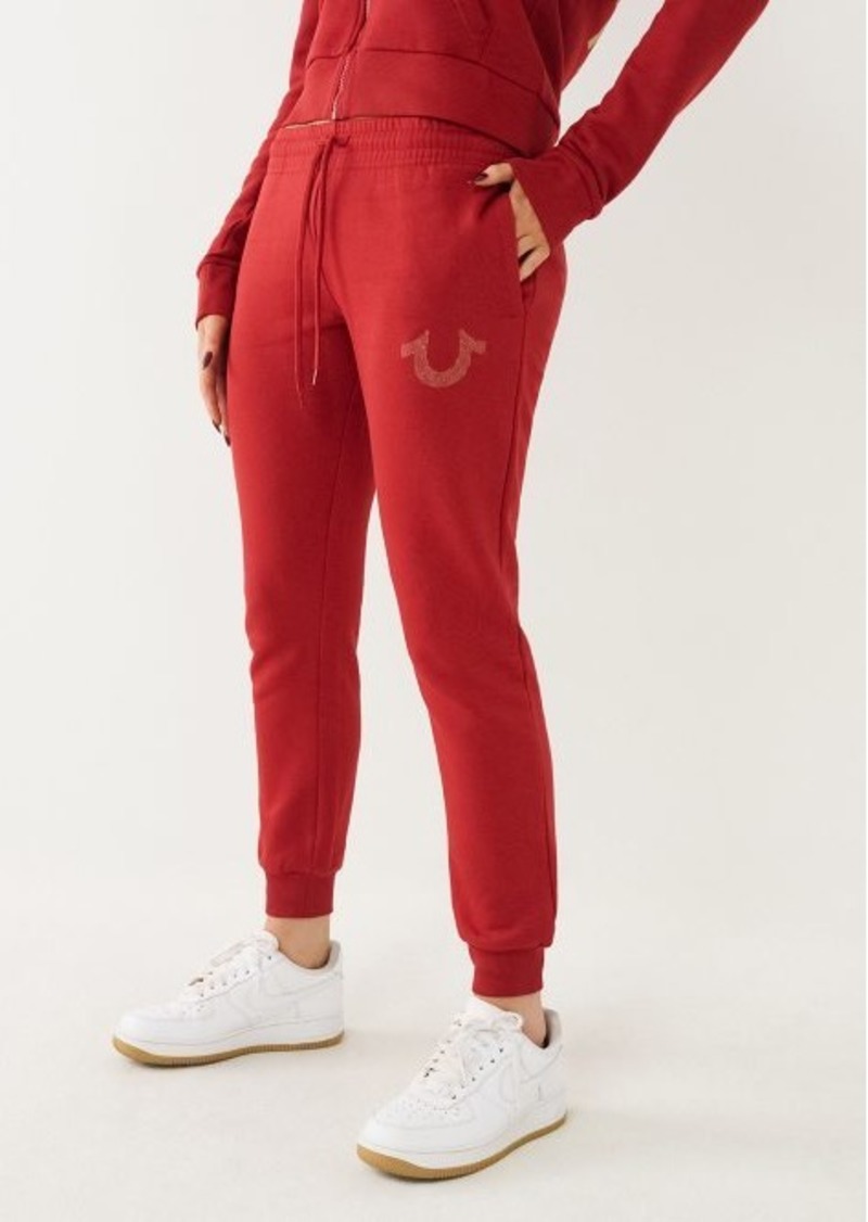 True Religion Women's Logo Jogger