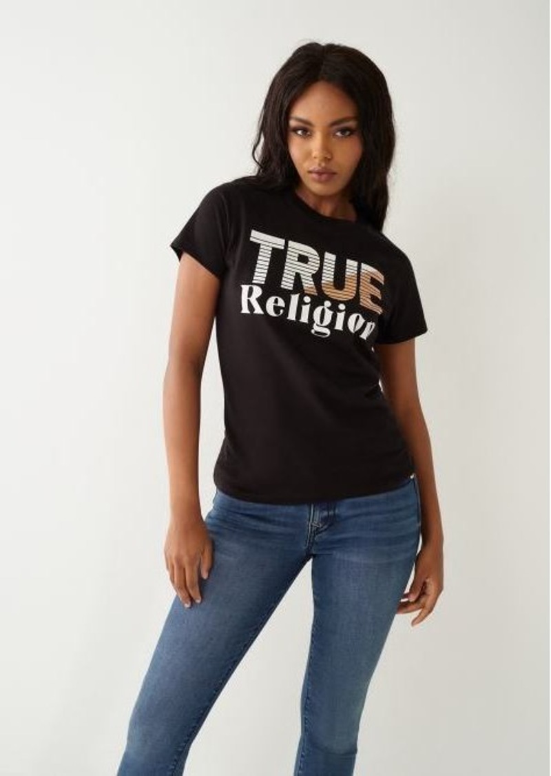 True Religion Women's True Logo Tee
