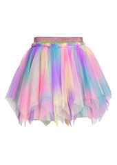 Girl's Truly Me Kids' Handkerchief Hem Tutu Skirt