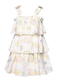 Truly Me Kids' Eyelet Tiered Dress