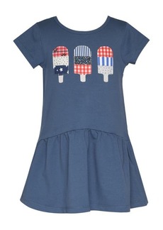 Truly Me Kids' Ice Pops Patchwork T-Shirt Dress