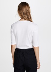 TSE Cashmere Elbow Sleeve Tee