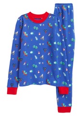 Tucker and Tate Tucker + Tate x Smithsonian Kids' Glow in the Dark Two-Piece Fitted Pajamas (Toddler, Little Boy & Big Boy)