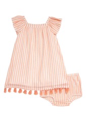 Tucker and Tate Tucker + Tate  Sparkle Stripe Dress (Baby)