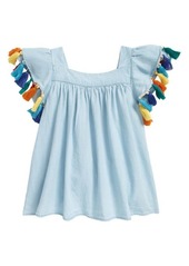 Tucker + Tate Look at These Ruffles Top in Blue Seaside Wash at Nordstrom