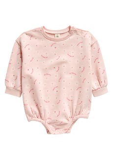 Tucker + Tate Print Bubble Romper in Pink English Doodle Floral at Nordstrom Rack