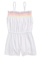 Tucker + Tate Summer Fun Cover-Up Romper in White at Nordstrom