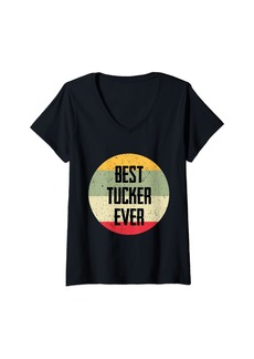 Womens Best Tucker Ever V-Neck T-Shirt