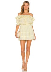 Tularosa Brielle Embroidered Dress