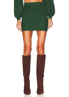 Tularosa Davina Knit Mini Skirt