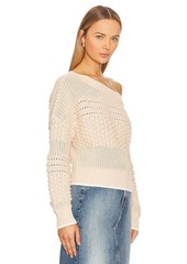 Tularosa Razon Off Shoulder Pointelle Sweater