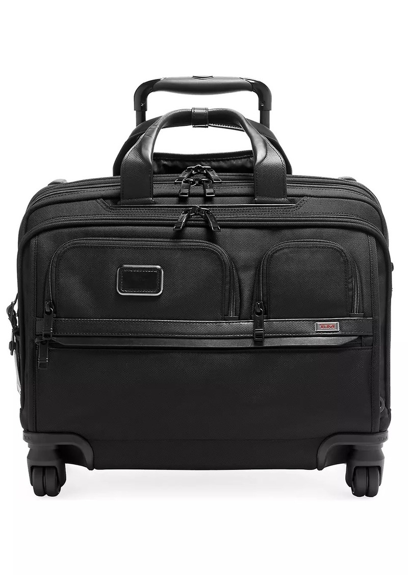 Tumi Alpha DLX 4-Wheel Laptop Briefcase