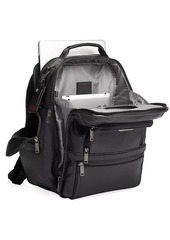 Tumi Alpha Leather Compact Laptop Brief Pack