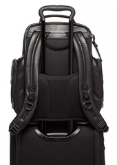 Tumi Alpha Leather Compact Laptop Brief Pack