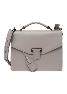 stanton kiran leather laptop briefcase