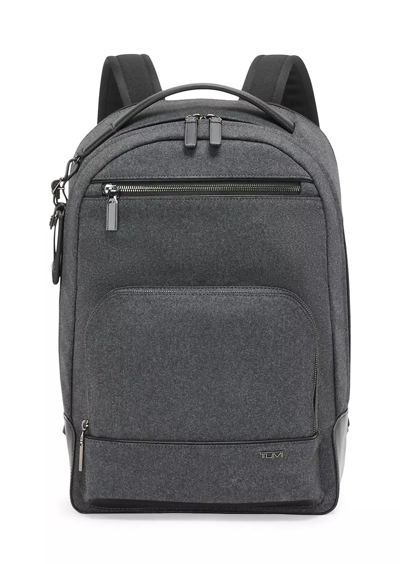 Tumi Harrison Warren Nylon & Leather Backpack