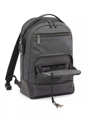 Tumi Harrison Warren Nylon & Leather Backpack