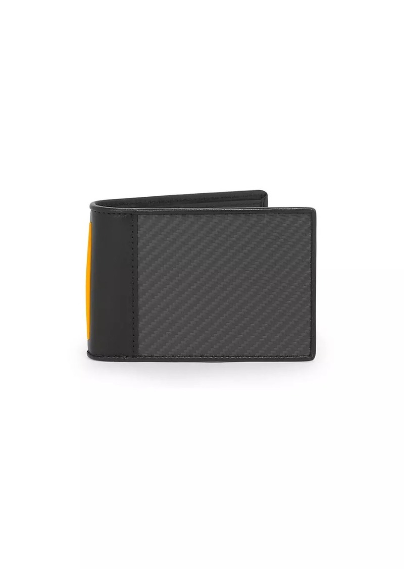 Tumi Slim Single Billfold Leather Bifold Wallet