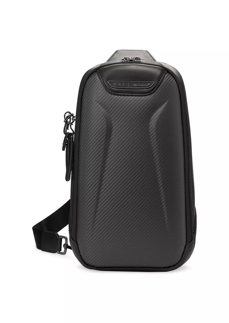 Tumi Torque Leather-Trimmed Sling Bag