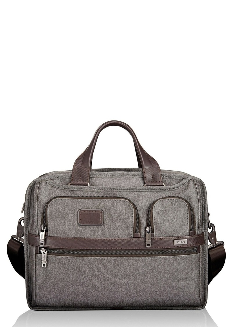 tumi alpha expandable briefcase