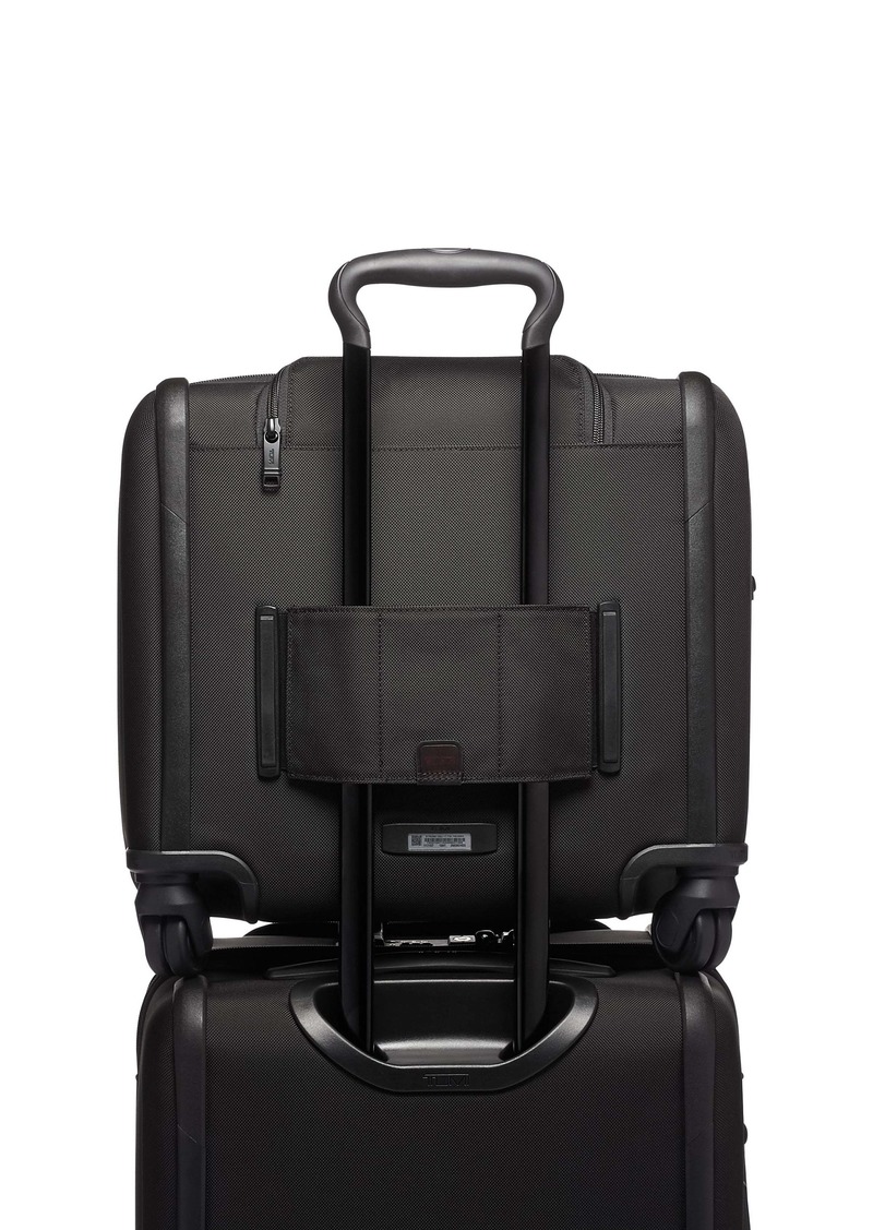 tumi 4 wheeled briefcase