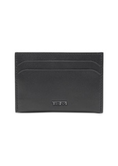 Tumi Leather Money Clip Card Case