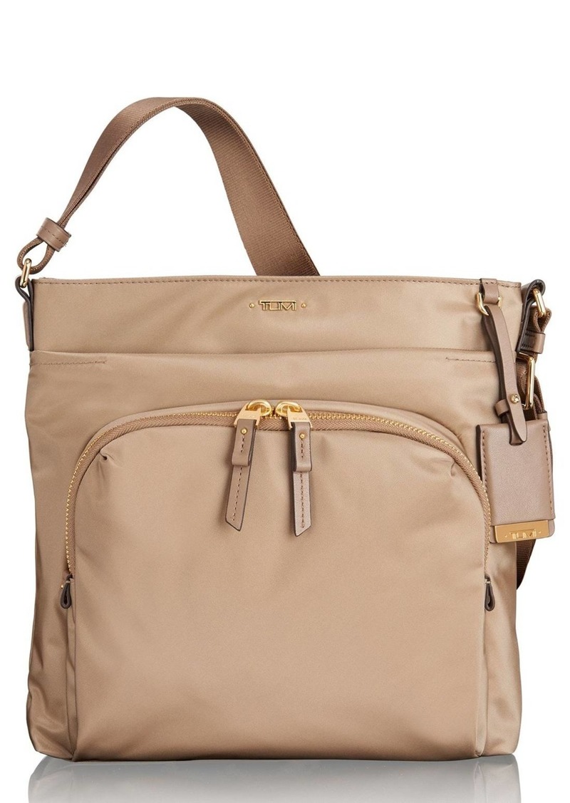 tumi crossbody nylon bag