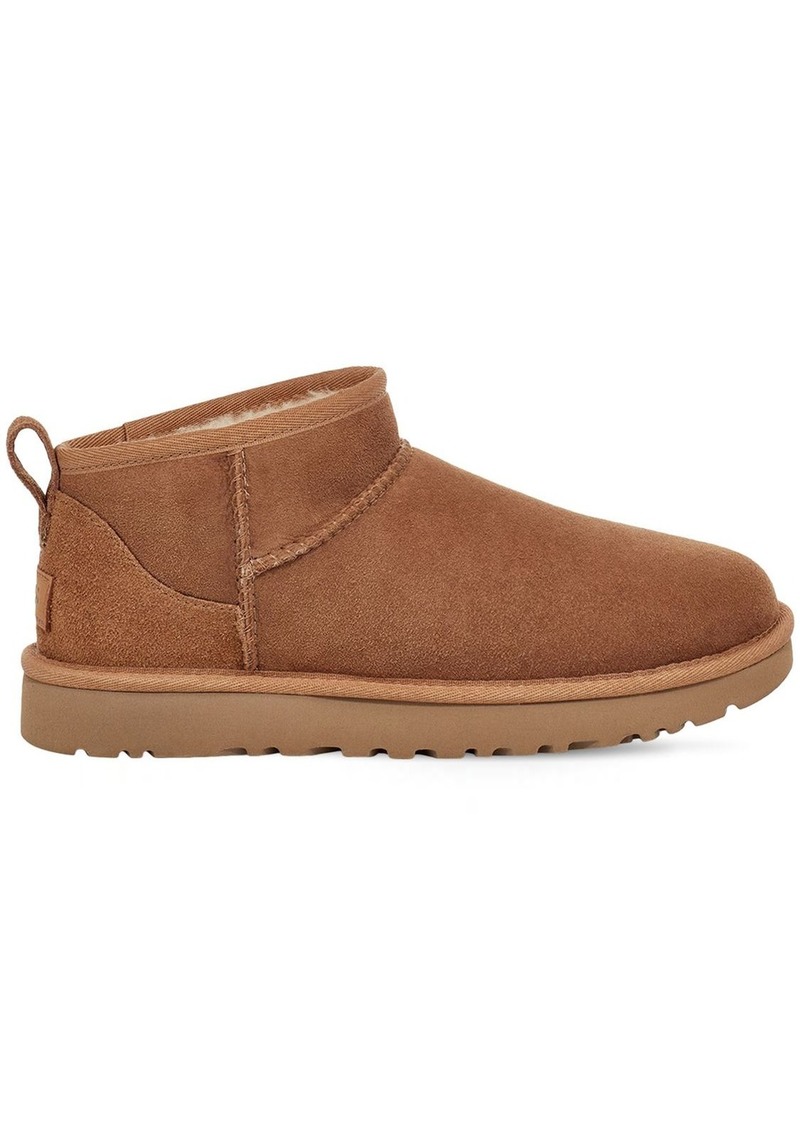 UGG 10mm Classic Ultra Mini Shearling Boots