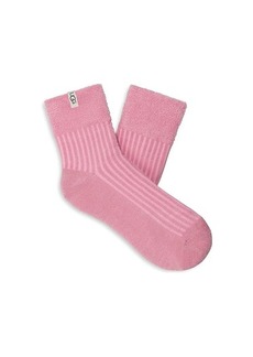 UGG Aidy Sparkle Cozy Quarter Socks