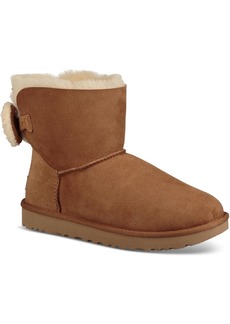 UGG Arielle Womens Suede Short Shearling Boots