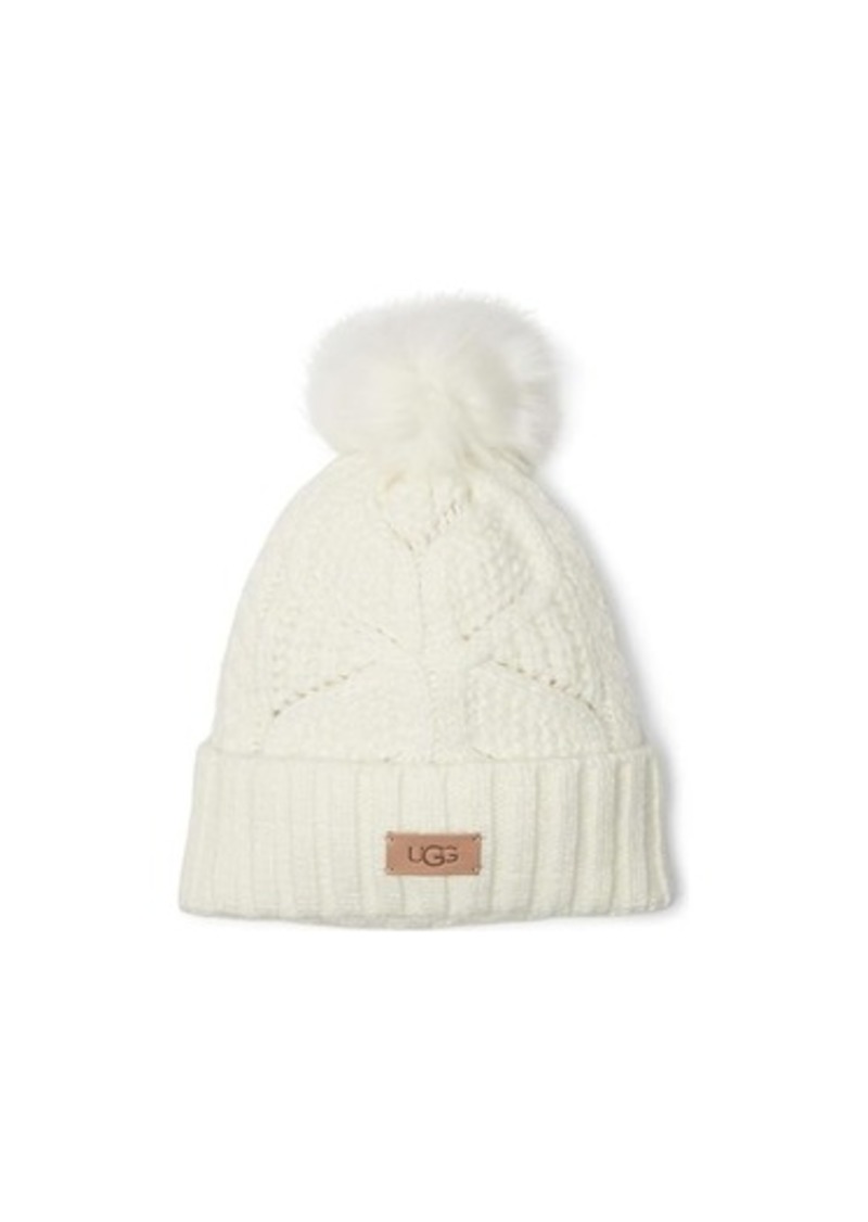 UGG Cable Beanie With Pom