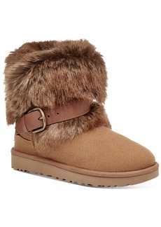 UGG Classic Buckle Mini Womens Snow Cold Weather Ankle Boots