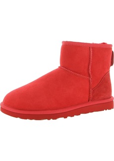 UGG Classic Mini Mens Suede Slip On Ankle Boots