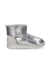 UGG Classic Mini Mirror Ball Shearling Boots