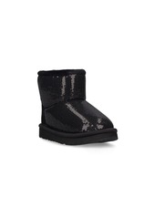 UGG Classic Mini Mirror Ball Shearling Boots