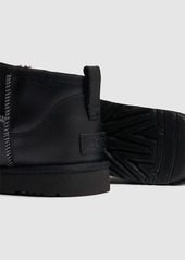 UGG Classic Ultra Mini Lthr Regen Boots