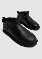 UGG Classic Ultra Mini Lthr Regen Boots