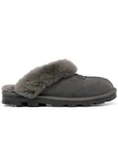 UGG Coquette fur-trimmed slippers