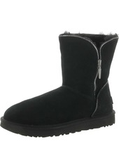 UGG Florence Womens Leather Side Zipper Winter & Snow Boots