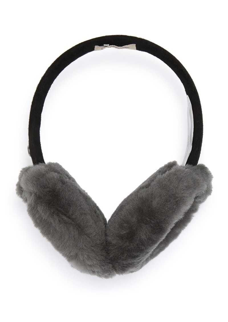 Genuine Dyed Shearling Classic Earmuffs