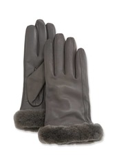 UGG Genuine Leather Shorty Tech Gloves