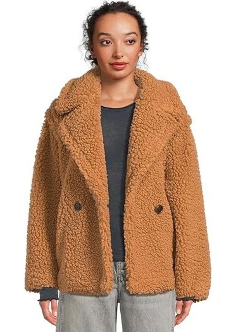 UGG Gertrude Short Teddy Coat