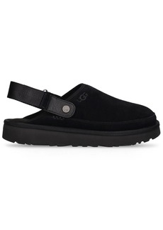 UGG Goldencoast Suede Slip-on Clogs