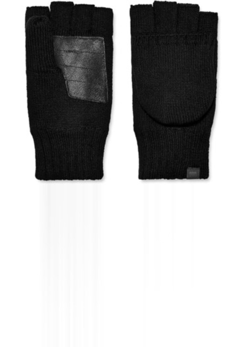 UGG Knit Flip Mitten with Recycled Microfur Lining