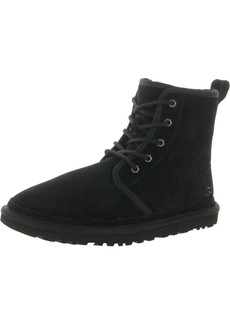UGG Neumel High Womens Suede Lace-Up Shearling Boots