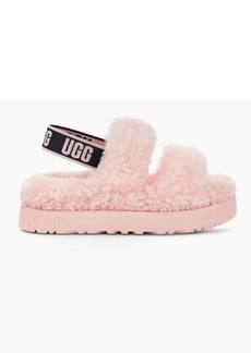 UGG Oh Fluffita Sandals In Pink Scallop