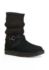 UGG Purl Knit Suede Boot
