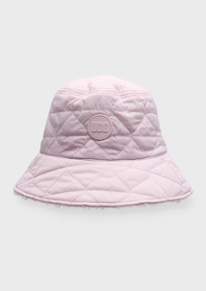 UGG Reversible Quilted Faux Fur Bucket Hat 
