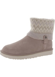 UGG SAELA ICELANDIC Womens Round toe Sweater Boot Ankle Boots