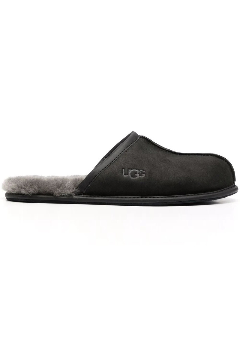 UGG Scuff leather slippers
